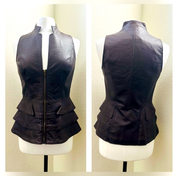 V Cristina Brown Vest - Size S - Picture 1 of 6